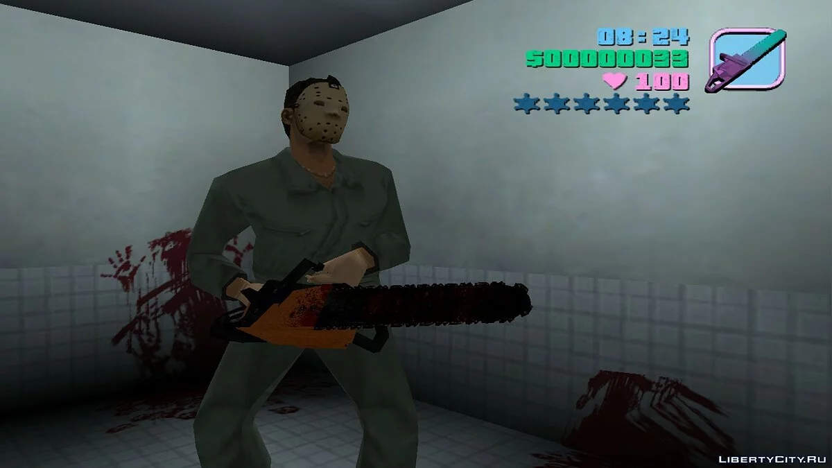 Бензопила з Postal 2 Eternal Damnation / GTA Vice City