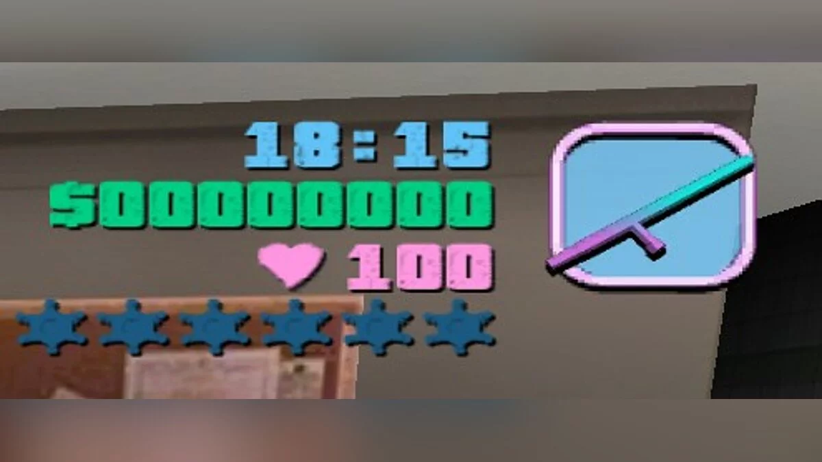 Поліцейська дубинка з Postal 2 / GTA Vice City