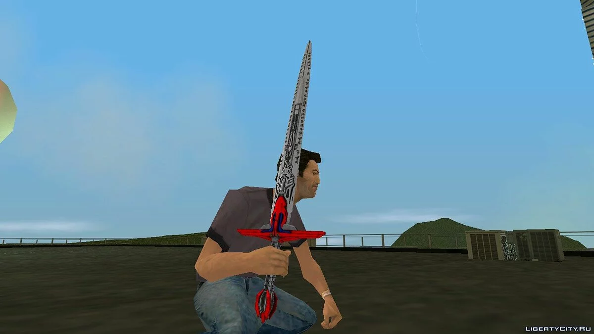 Optimus Prime Sword from TF4 / GTA Vice City