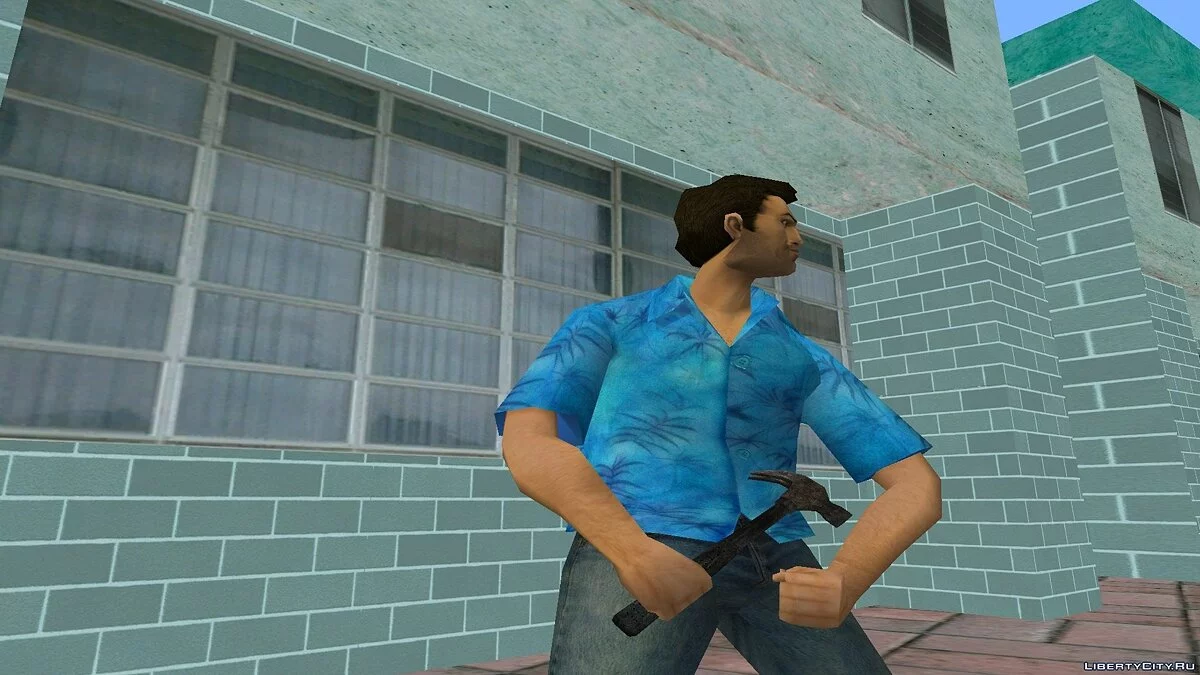 Молоток з Postal 2 Eternal Damnation / GTA Vice City