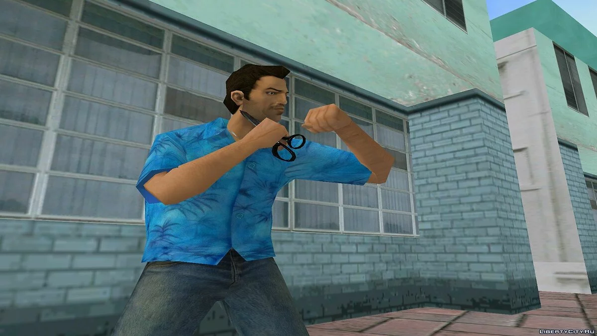Ножиці з Postal 2 / GTA Vice City
