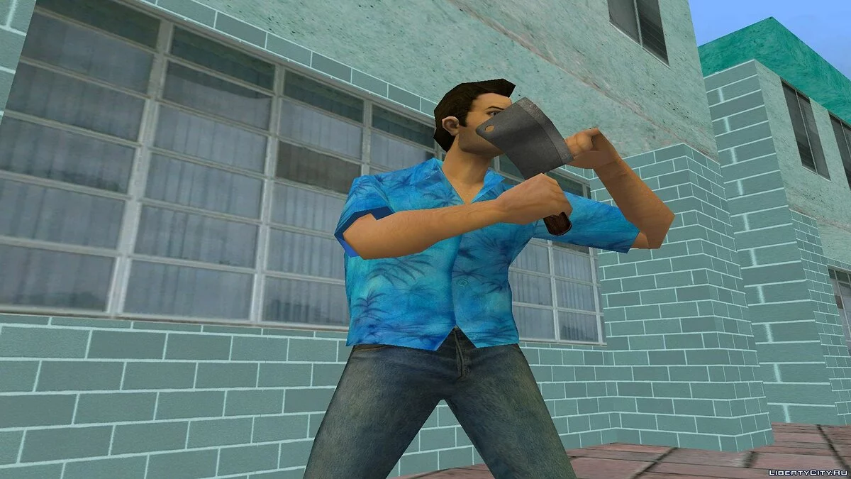 ساطور من Postal 2 Eternal Damnation / جي تي إيه فايس سيتي