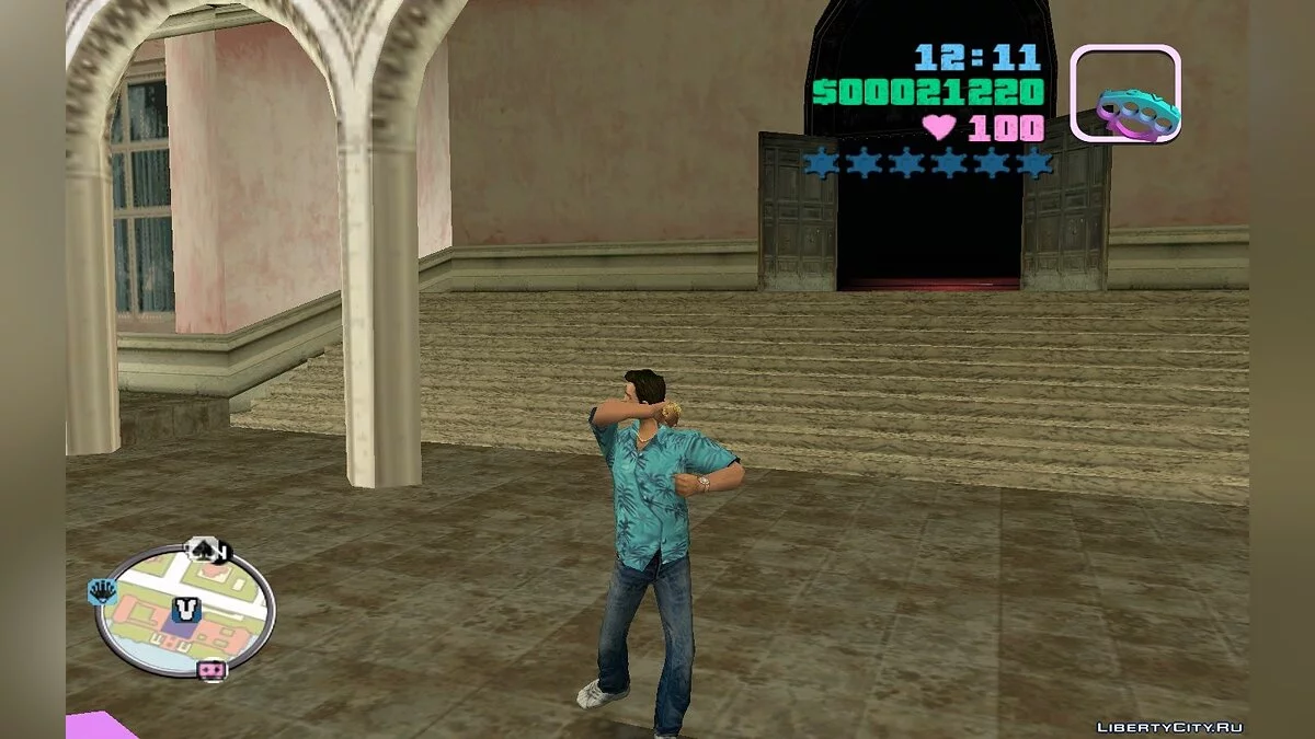 Collection of brass knuckles / GTA Vice City