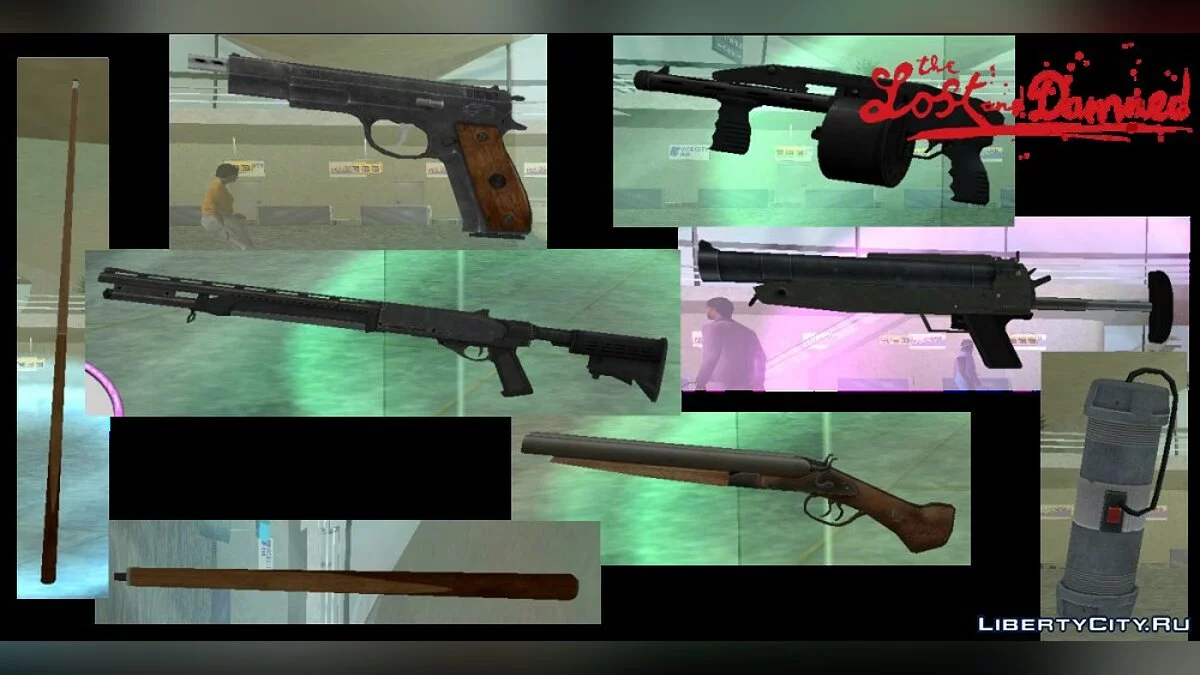 GTAIV & EFLC-Waffen / GTA Vice City