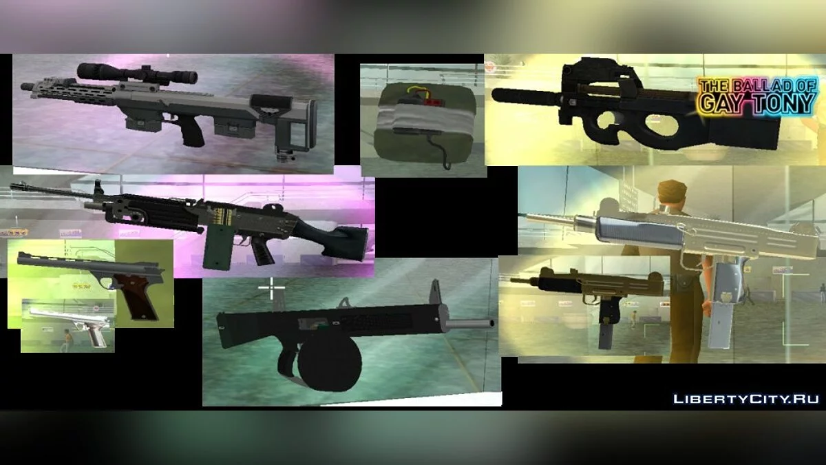 GTAIV & EFLC-Waffen / GTA Vice City