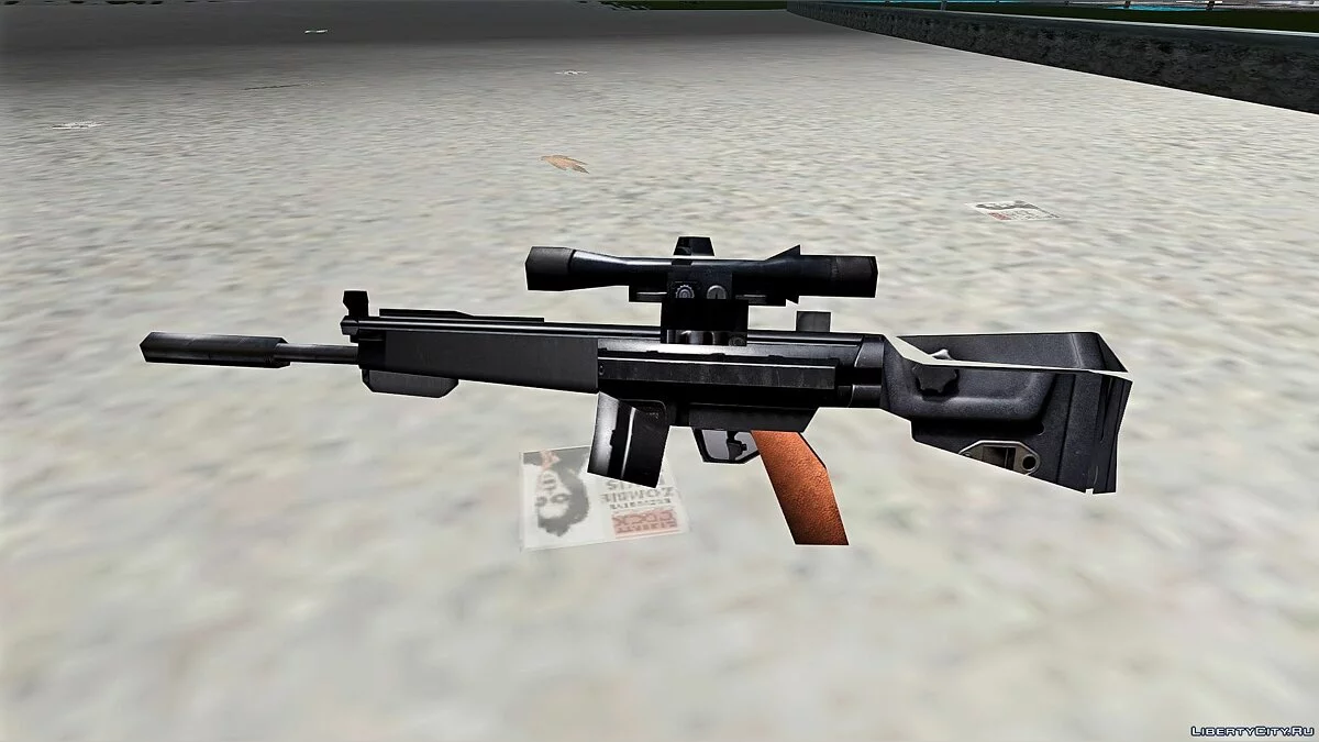 Senjata yang Tepat (Retexture senjata HD standar) / GTA Vice City