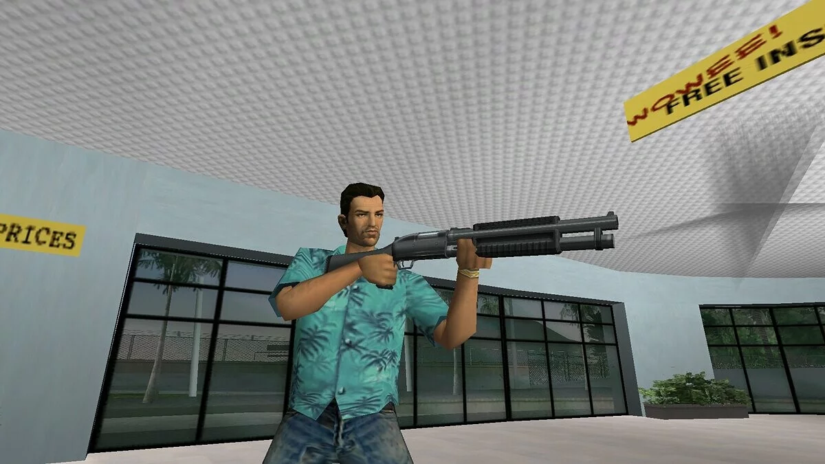 Full pack of weapons from Saints Row 2 / GTA Vice City