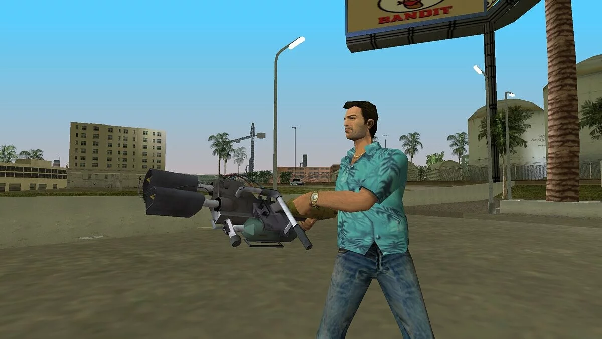 Full pack of weapons from Saints Row 2 / GTA Vice City