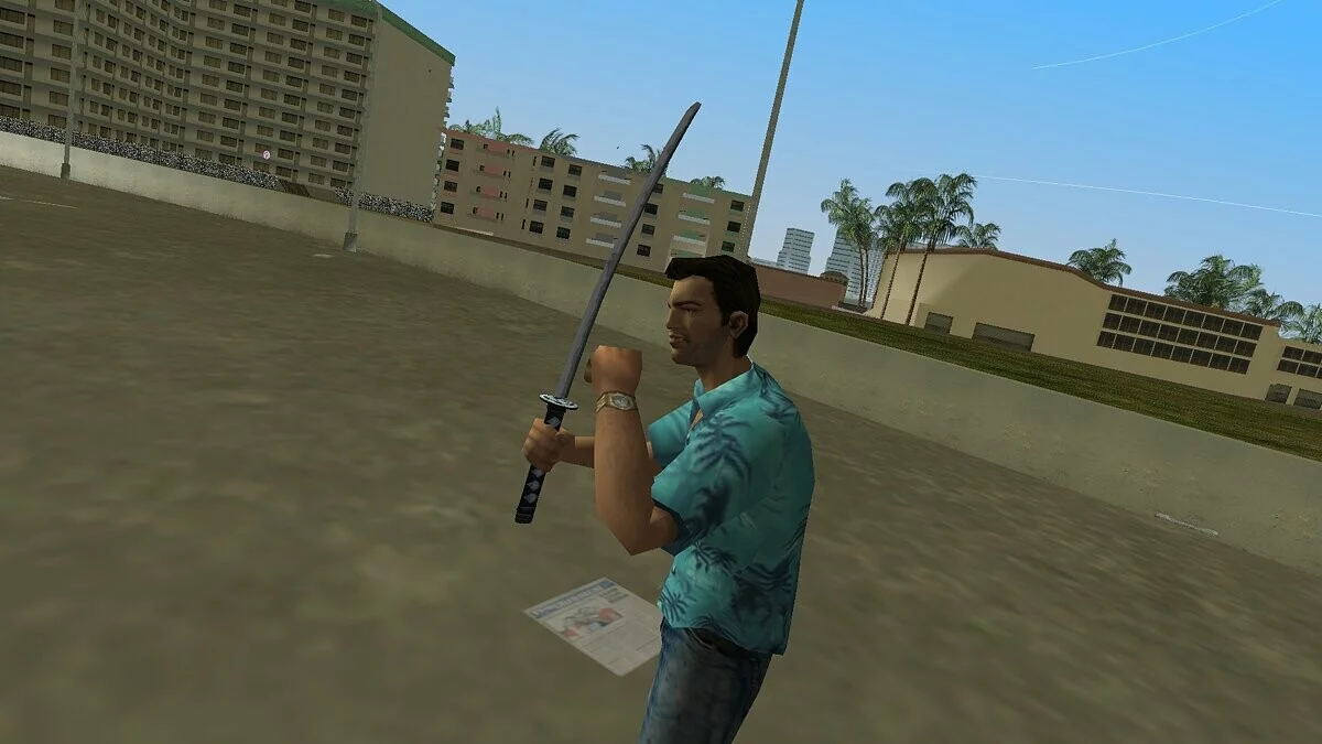 Full pack of weapons from Saints Row 2 / GTA Vice City