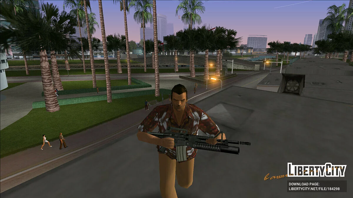 Збірка вогнепальної зброї з Half-Life: Opposing Force / GTA Vice City
