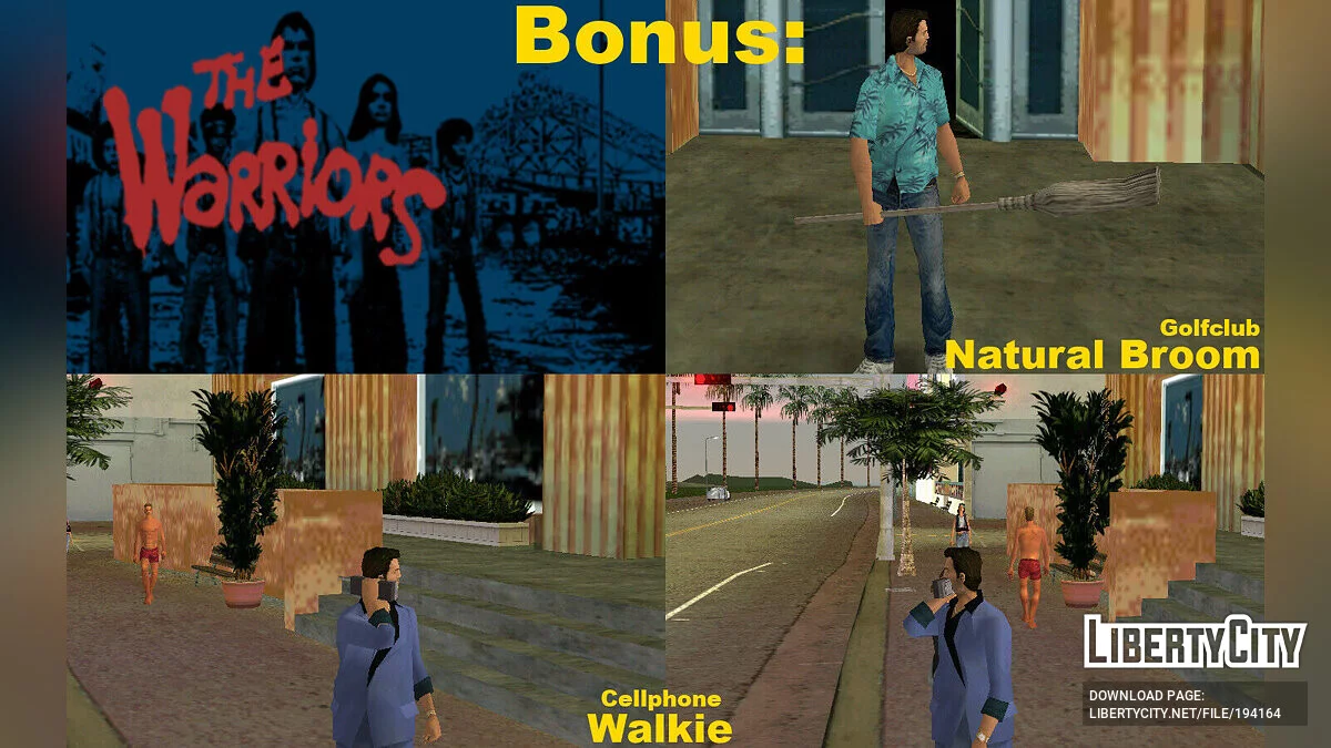 Збірка зброї з The Warriors (VС) / GTA Vice City