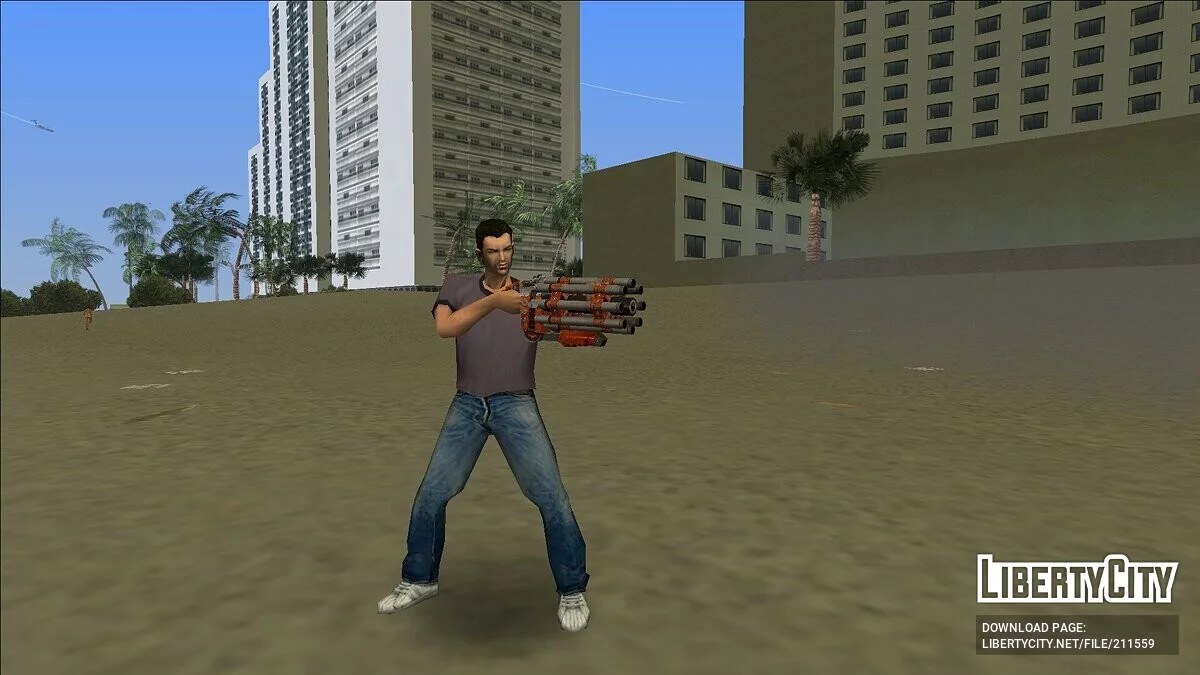 Міні-пак зброї з Serious Sam II / GTA Vice City