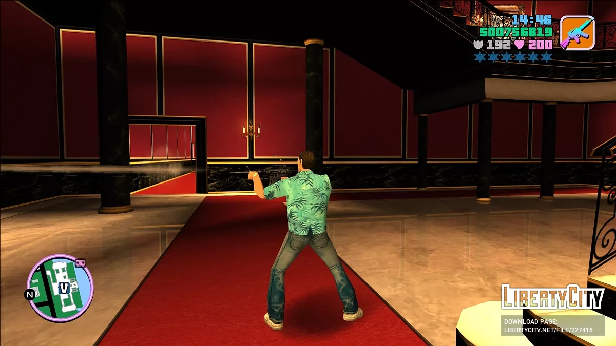 Набір зброї з Counter-Strike 1.6 / GTA Vice City