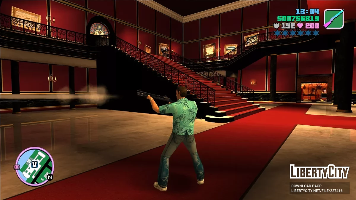 Набір зброї з Counter-Strike 1.6 / GTA Vice City