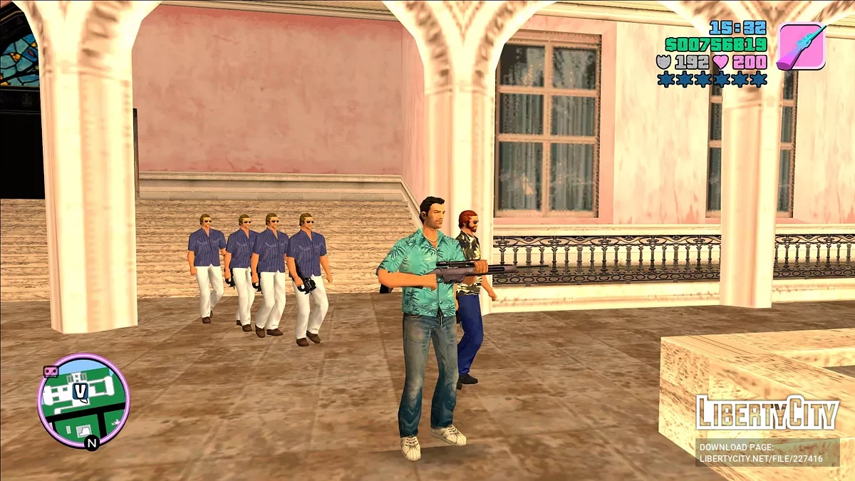 Набір зброї з Counter-Strike 1.6 / GTA Vice City