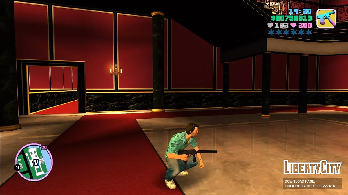 Набір зброї з Counter-Strike 1.6 / GTA Vice City