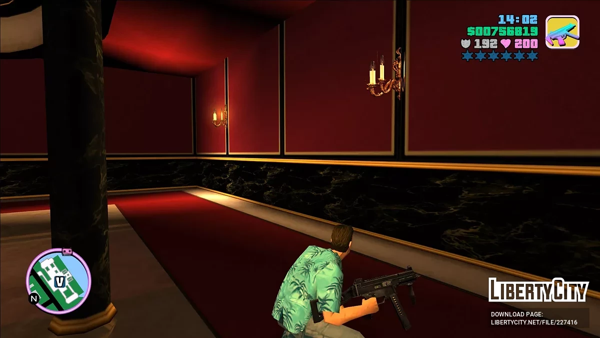 Набір зброї з Counter-Strike 1.6 / GTA Vice City