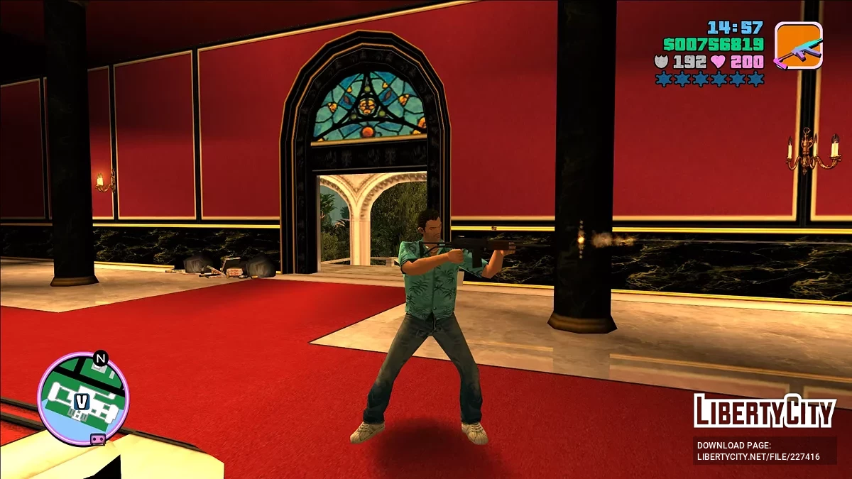 Набір зброї з Counter-Strike 1.6 / GTA Vice City