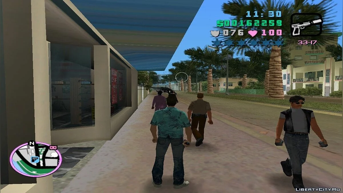 GTA San Andreas silenced to Vice City / GTA Vice City