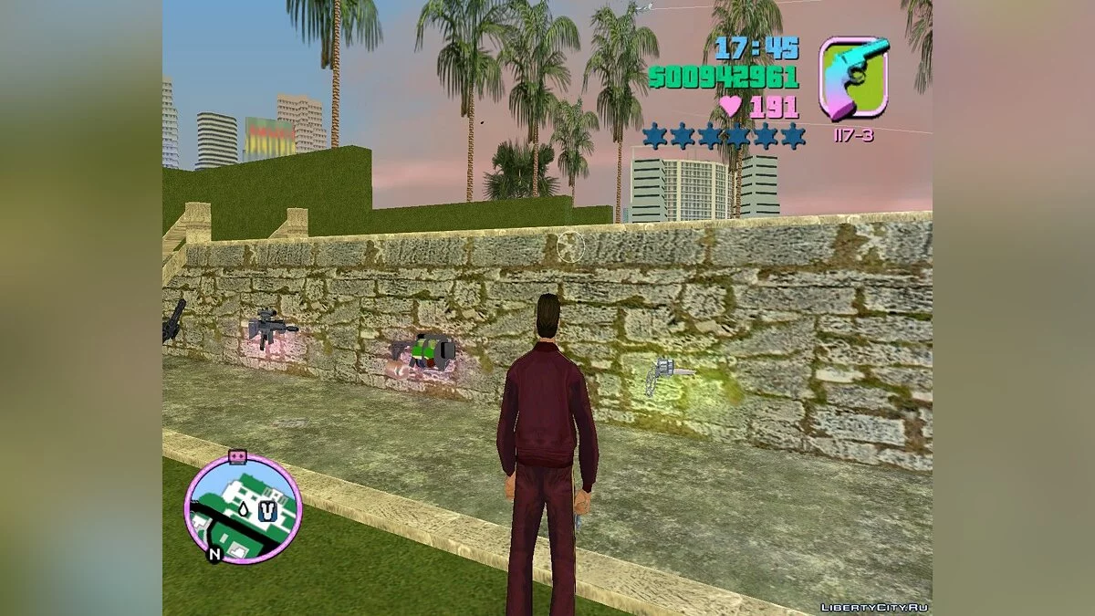 Кастетний ніж-пістолет / GTA Vice City