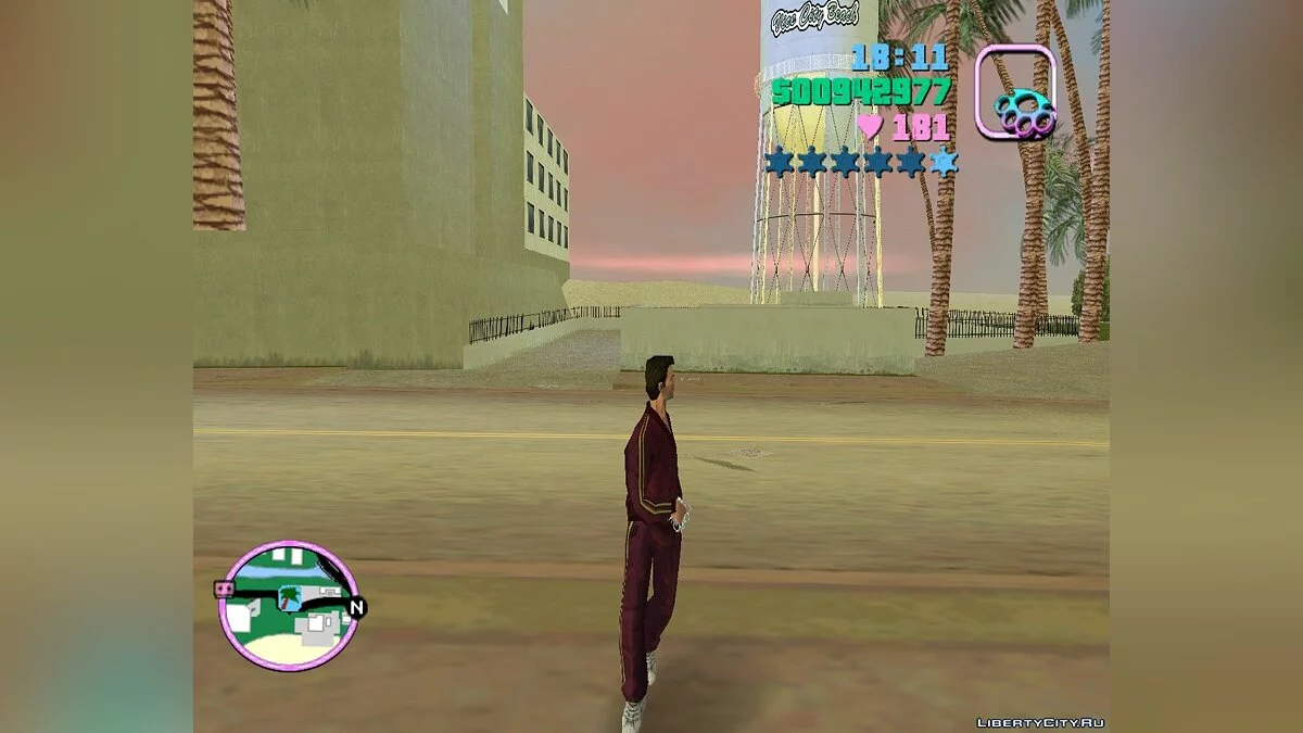 Кастетний ніж-пістолет / GTA Vice City