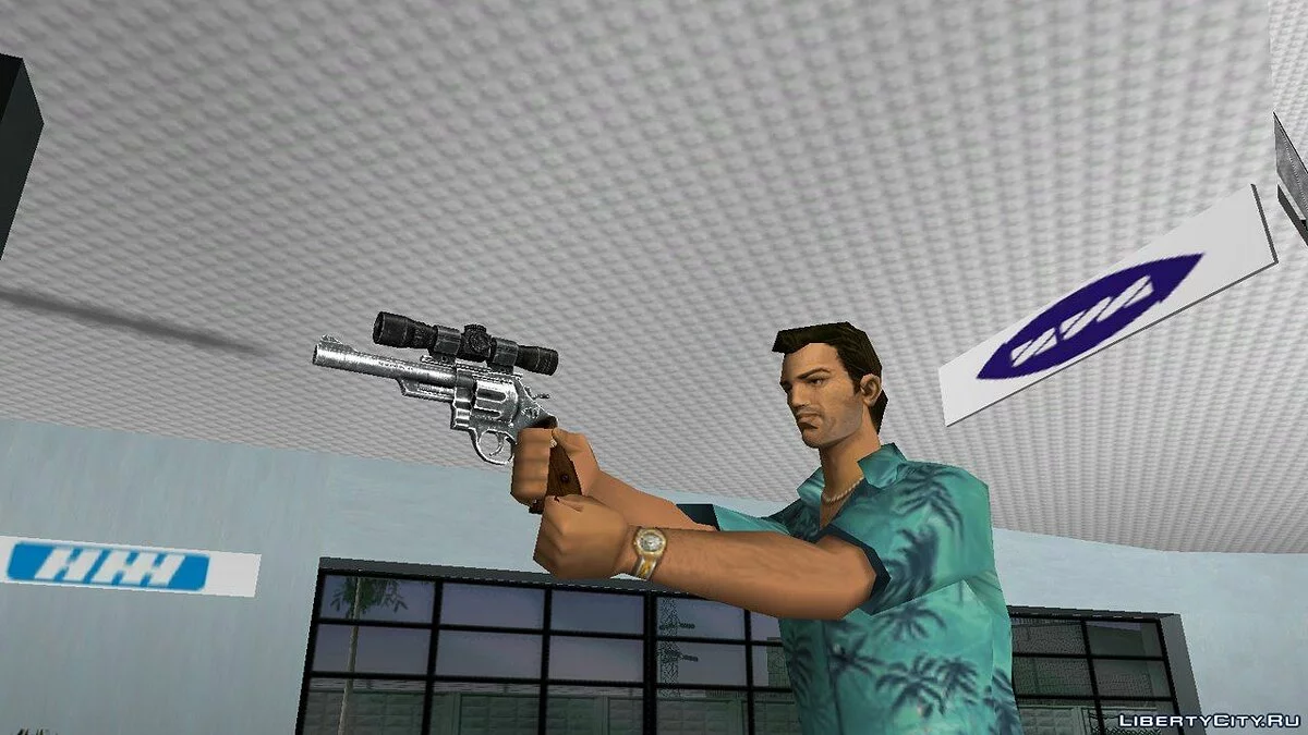 .44 Magnum from Fallout 3 / GTA Vice City