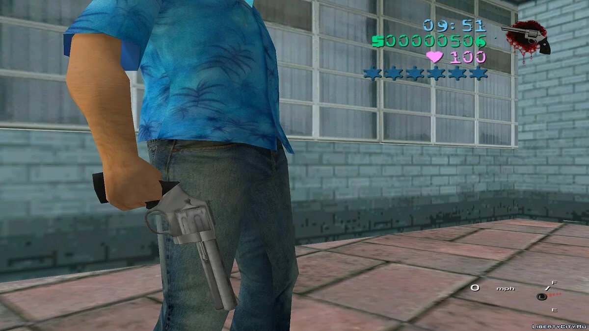 Револьвер из Postal 2 Paradise Lost / GTA Vice City