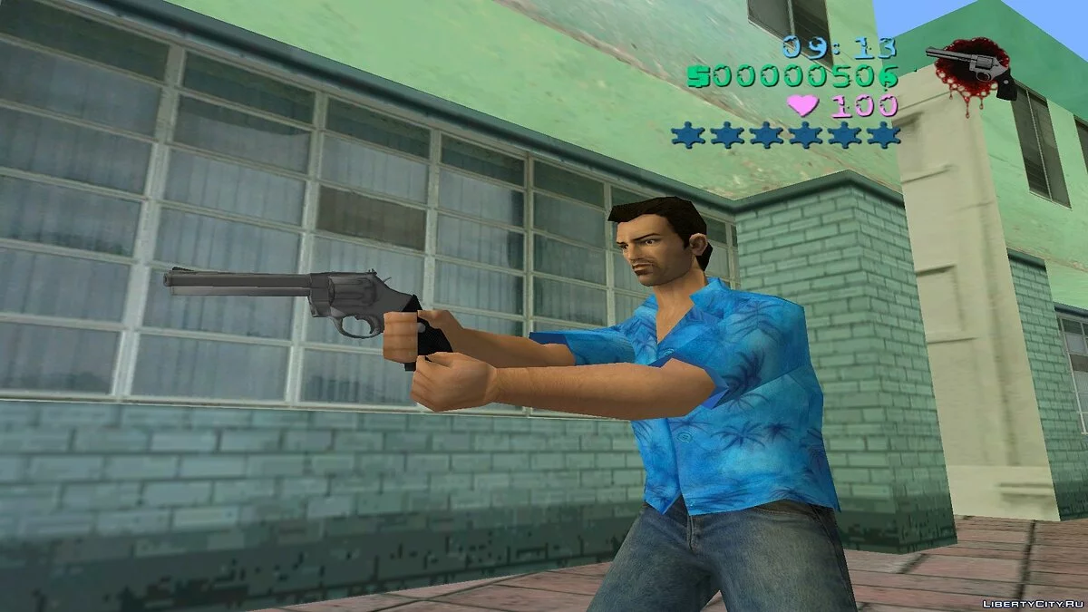 Револьвер из Postal 2 Paradise Lost / GTA Vice City