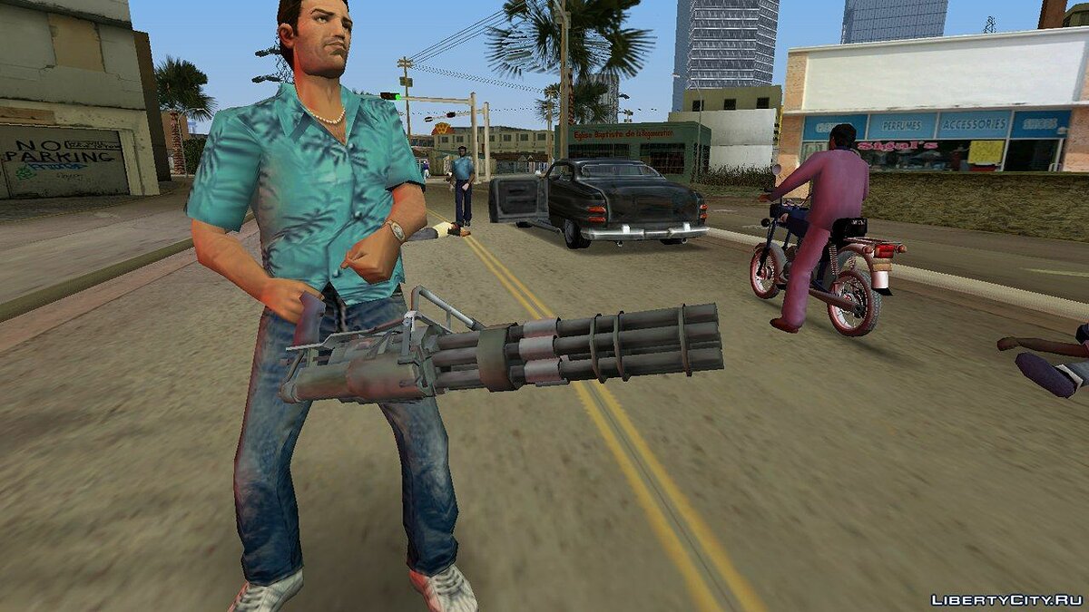 Download Mini Gun from Saints Row 2 for GTA Vice City