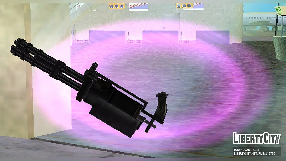 M134 Minigun from CS Online / GTA Vice City