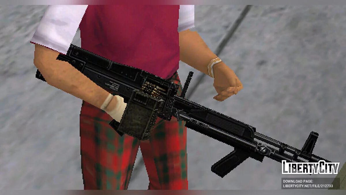 M60E4 Machine Gun from CS Online / GTA Vice City