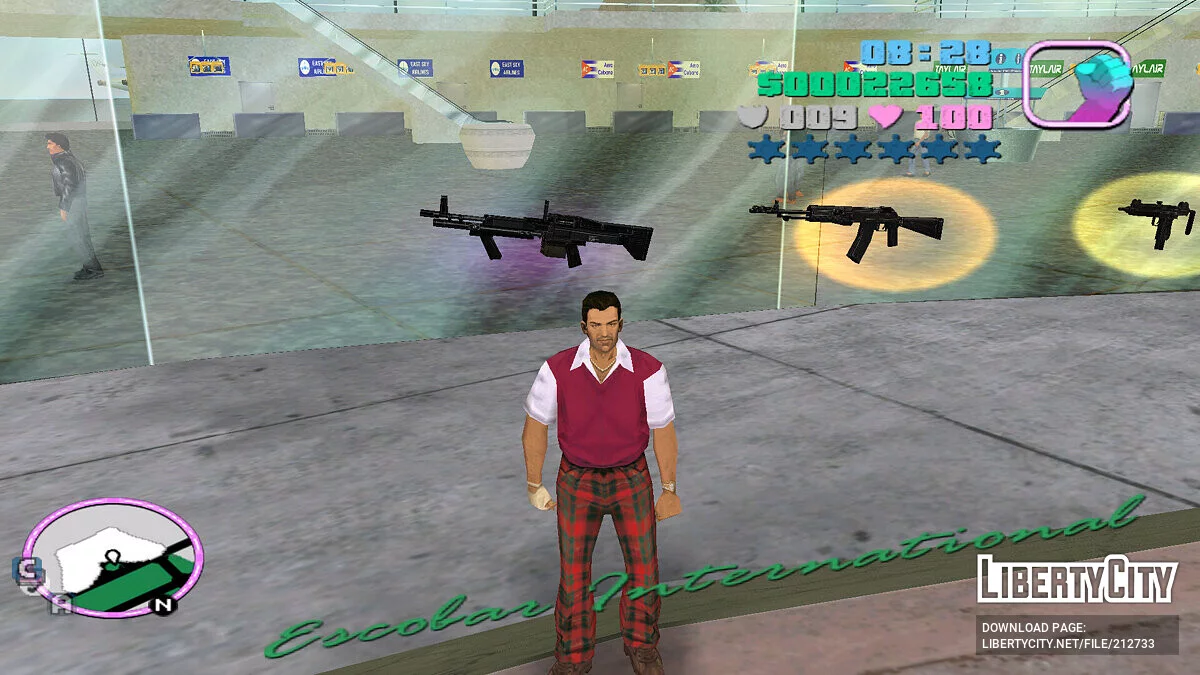 M60E4 Machine Gun from CS Online / GTA Vice City