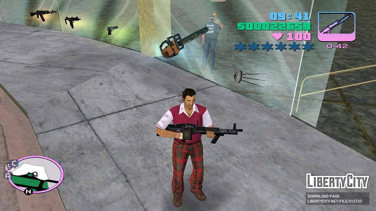 M60E4 Machine Gun from CS Online / GTA Vice City