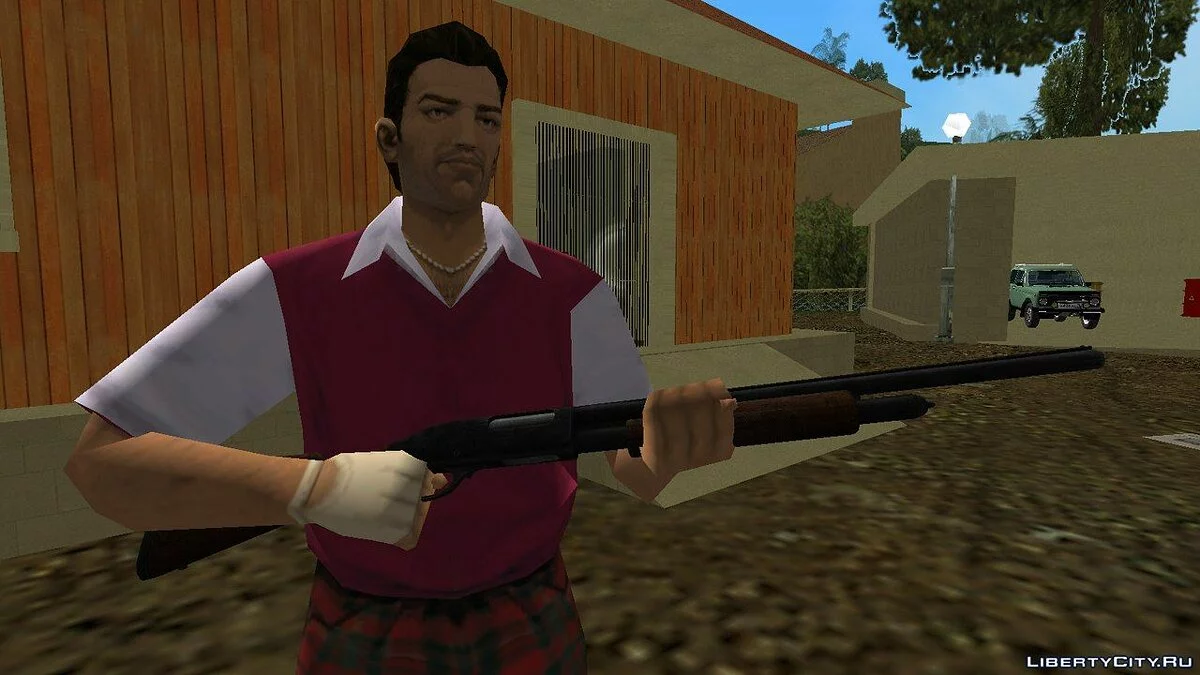 Hunting shotgun from Fallout New Vegas / GTA Vice City