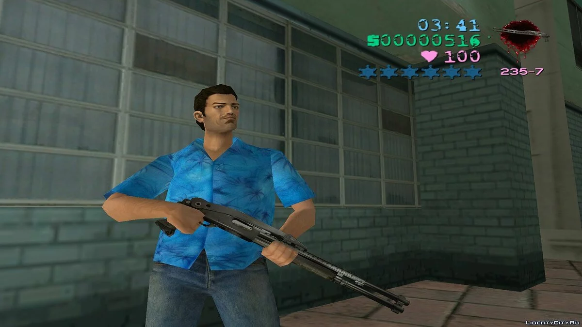 Shotgun from Postal 2 / GTA Vice City