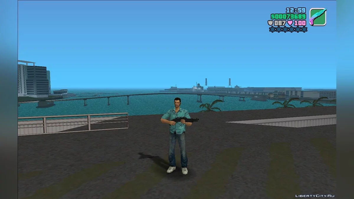 Combat Shotgun from GTA 5 (DLC Cayo Perico) / GTA Vice City