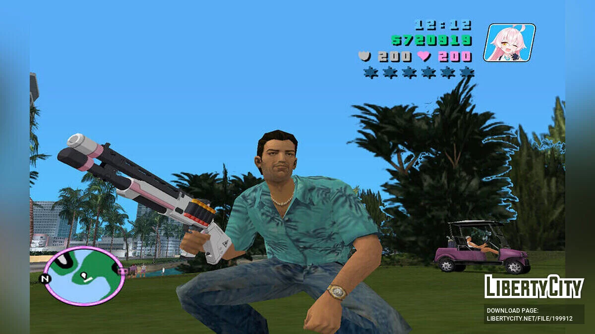 Eye of Horus from Blue Archive / GTA Vice City