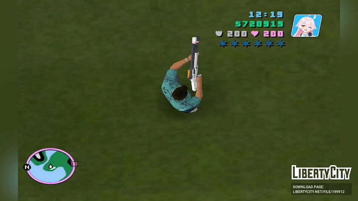 Eye of Horus from Blue Archive / GTA Vice City