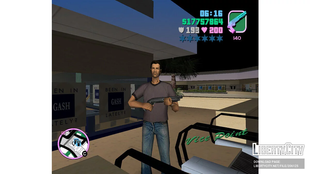 Ithaca 37 - Dipçiksiz Kısa Pompalı / GTA Vice City