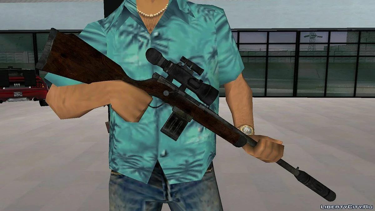 Senapan Varmint dari Fallout: New Vegas v2 / GTA Vice City