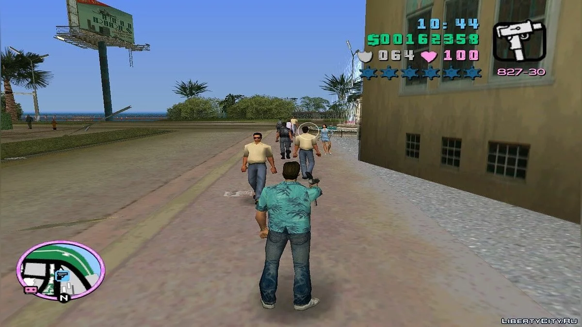GTA San Andreas UZI to Vice City / GTA Vice City