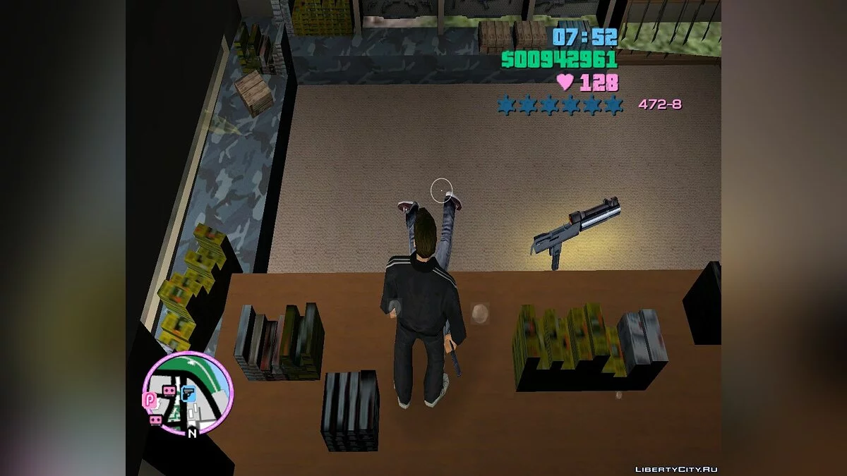 Nova Ingram com silenciador e mira / GTA Vice City