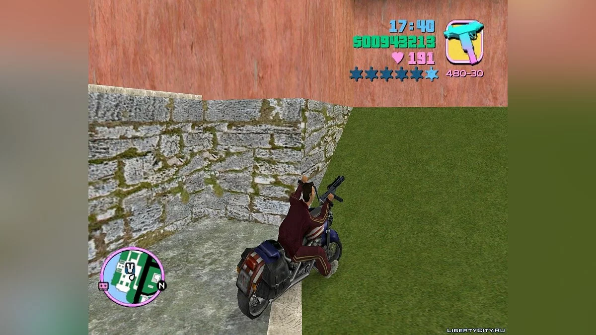 Nova Ingram com silenciador e mira / GTA Vice City