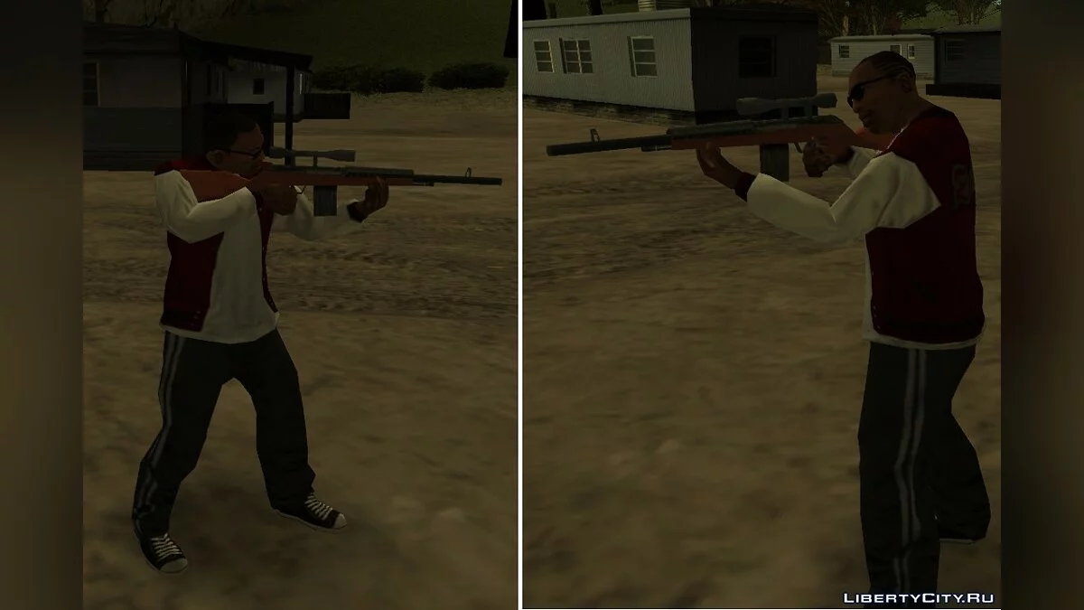 Paquete de Armas Estilo SA / GTA San Andreas