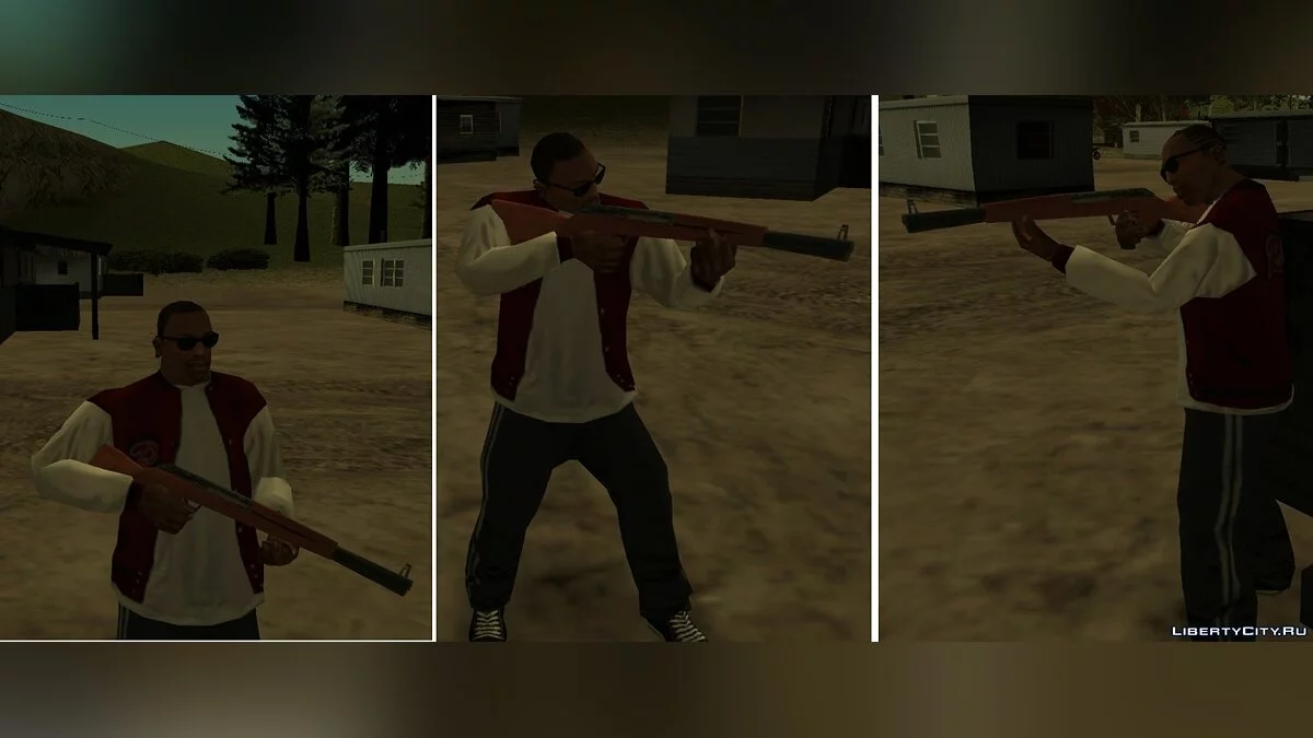 Paquete de Armas Estilo SA / GTA San Andreas