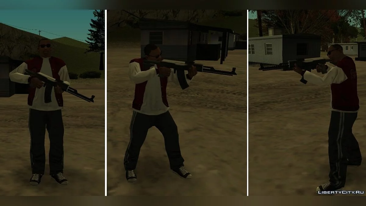 Paquete de Armas Estilo SA / GTA San Andreas