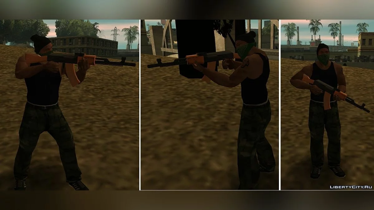 SA风格的第二个武器包 / GTA San Andreas