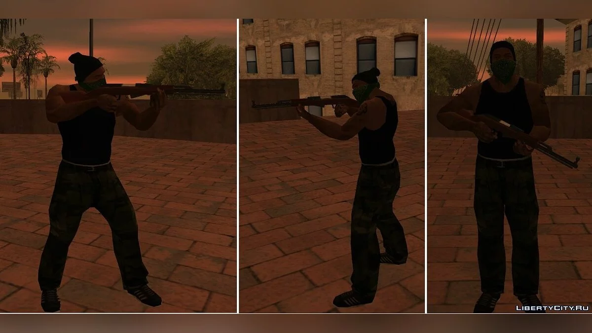 SA风格的第二个武器包 / GTA San Andreas