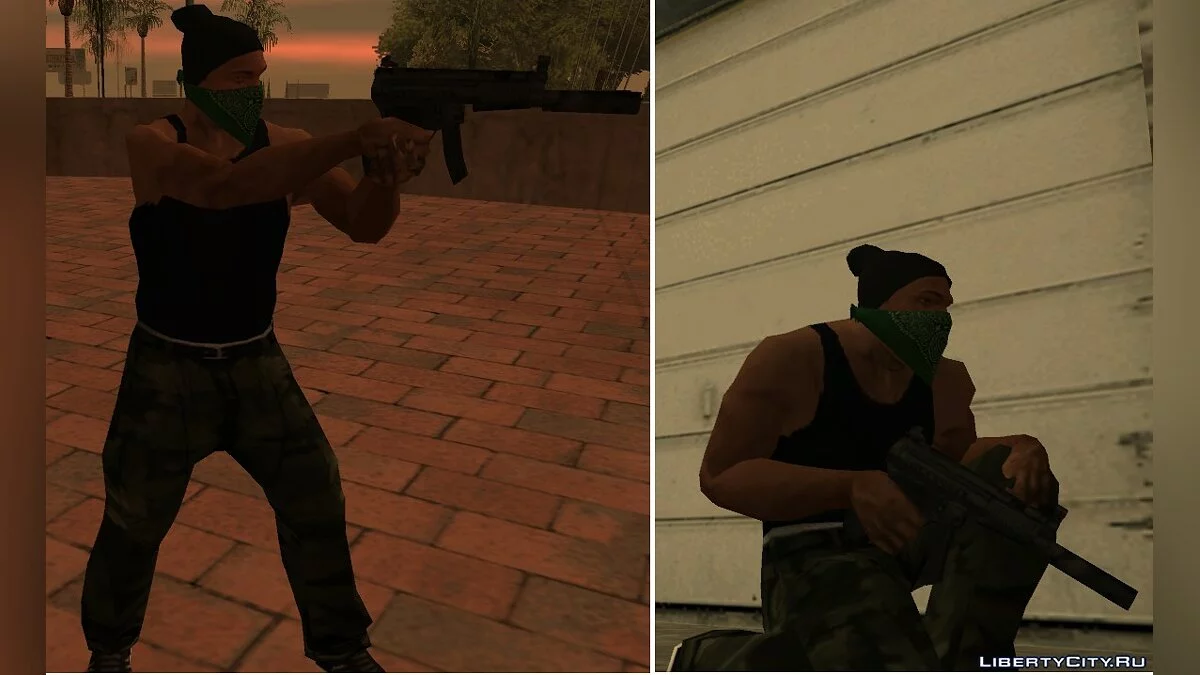 SA风格的第二个武器包 / GTA San Andreas