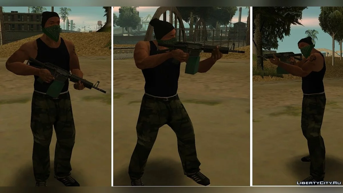 SA风格的第二个武器包 / GTA San Andreas